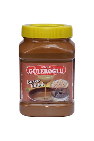Güleroğlu Kepekli Bozkır Tahini Plastik Kutu Net 935 Gr