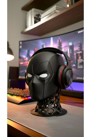 Sincara Home Deadpool Kulaklık Standı Siyah