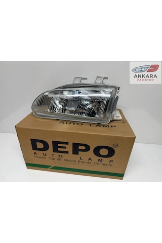 Honda Civic Eg Kasa Hatchback 1992 - 1995 Ön Far Lambası Sol Hatchback Eg Kasa Hatchback-sol Depo Marka