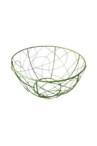 Trendooze Yılbaşı Partisi Sebzeli Meyve Depolama Sepeti Yeşil Yeşil