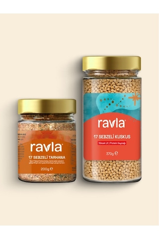 Ravla 17 Sebzeli Kuskus 370 G + 17 Sebzeli Tarhana 200 G