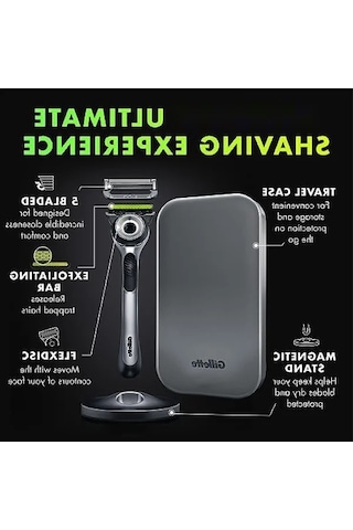 Peeling Özellikli Tıraş Seti - Seyahat Çantalı