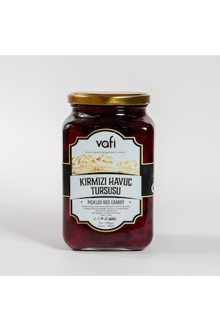 Vafi Turşu Serisi Kırmızı Havuç Turşusu 1000cc-500gr-8485
