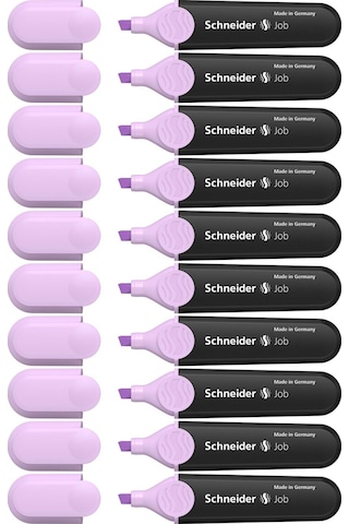 Schneider Jb 150 Pastel Fosforlu Kalem Lavanta 10 Lu Lavanta