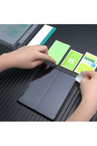 Samsung Uyumlu Galaxy Z Fold 3 Zore Hizalama Aparatlı S-fit Body Ekran Koruyucu