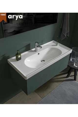 Etajerli Lavabo, Arya, 60X45 Cm