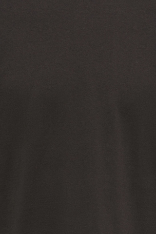 Only & Sons Onsdean Pamuk Karışımlı Yaka Detaylı Bisiklet Yaka T Shirt Erkek T Shirt 22041397 Koyu Kahve