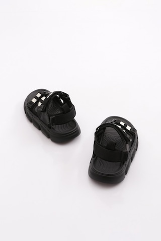 Marco Kids 16-26y1603 Çocuk Patik Sandalet Siyah