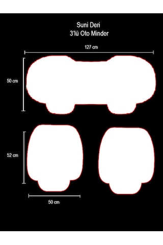 Opel Mokka 2012 Ve Sonrası Ön Ve Arka Takım Koltuk Minderi Kılıf Siyah Suni Deri Sarı Dikişli