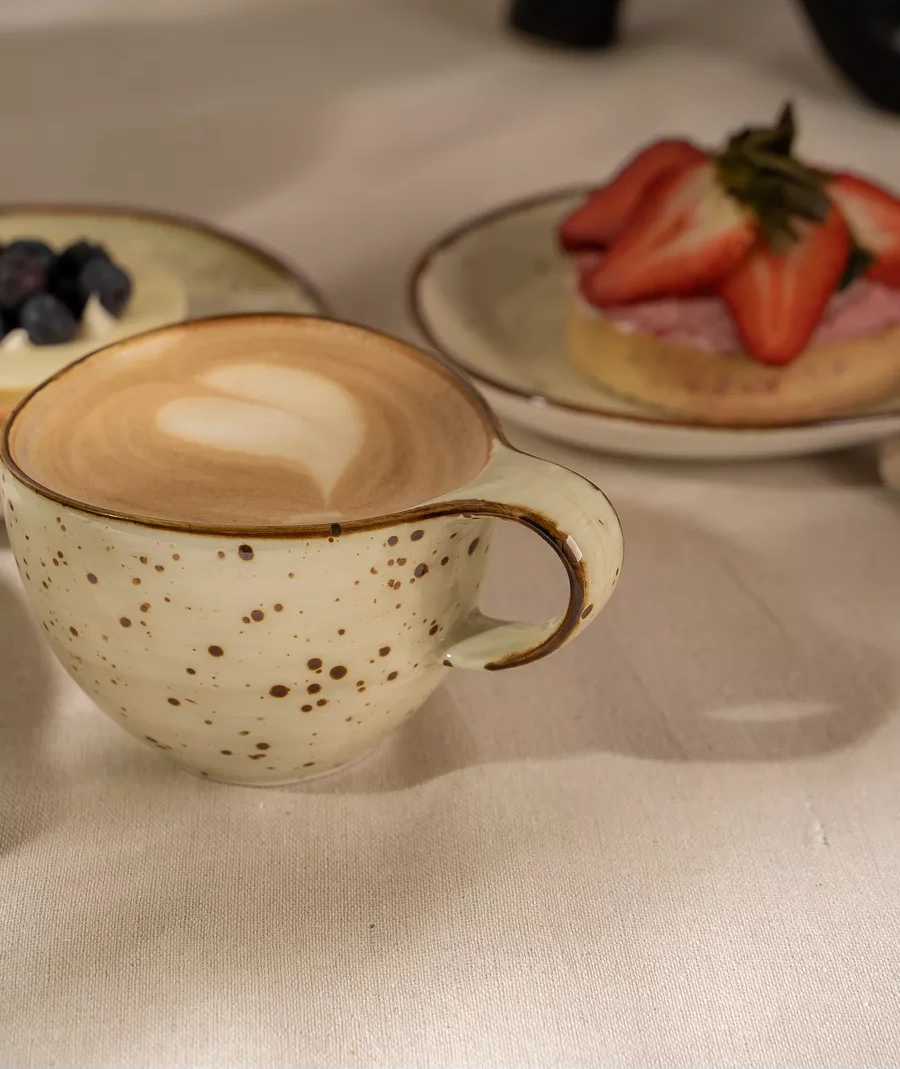 Magistro Çaydanlık 2'li 250 Ml Mediterana Porselen 214677229 Kahverengi