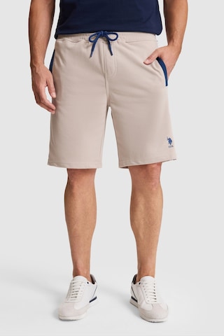 U.s. Polo Assn. Erkek Taş Şort Örme 50322428-vr049 Taş Rengi