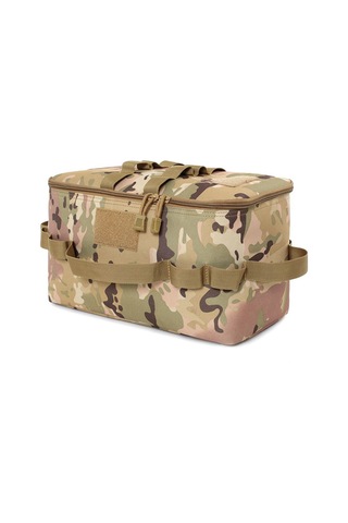 Açık Hava Kamp Pikniği Katlanabilir Taşınabilir Alet Saklama Çantası Siyah Piton