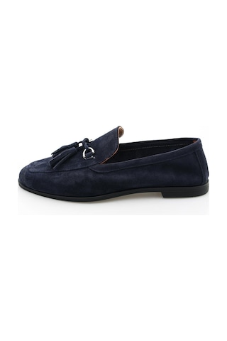 Lacivert Süet Loafer 34307-Lacivert