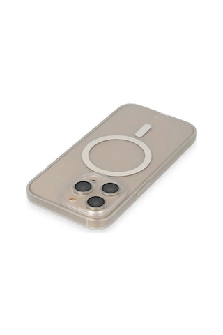 Durukar Apple iPhone Uyumlu 14 Pro Kılıf Grand Magneticsafe Kapak - Şeffaf