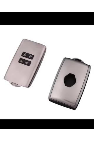 Renault Clio 5 Uyumlu İthal Mat Silikon Anahtar Kabı Füme