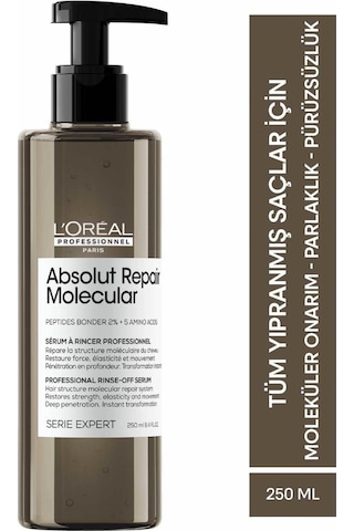 L'oreal Professionnel Serie Expert Absolut Repair Molecular Durulanan Saç Bakım Serumu 250 ML