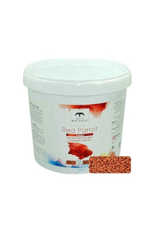White Balance Red Parrot Ciklet Balığı Yemi 50 G