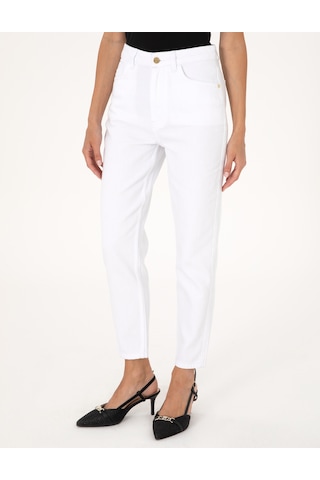 Pierre Cardin Kadın Beyaz Pantolon Jean 50313234-vr013 Beyaz