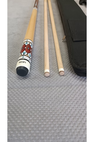 Ikon Profesyonel Bilardo Istakası Çift Şaftlı