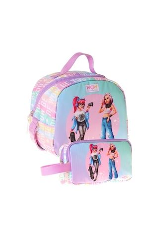 Wow Generation Kız Çocuk Be You Yeşil - Mor Thermo Beslenme Çantası Ve Kalemlik Seti - Setwg-w6086