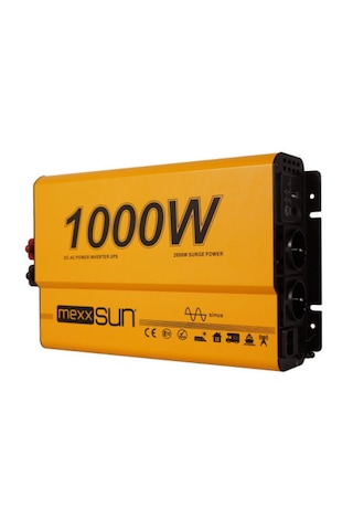 12v Volt - 1000w Watt Tam Sinüs Şarjlı Ups İnverter 220v Çevirici