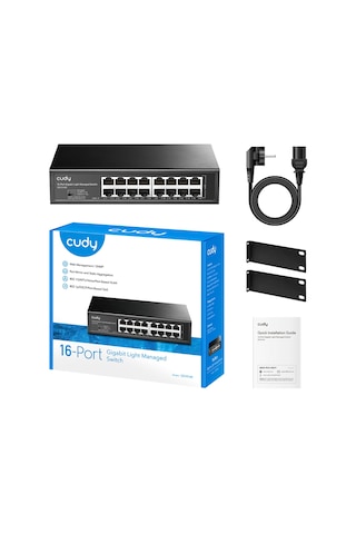 Cudy Gs1016 - 16-port Gigabit Metal Switch