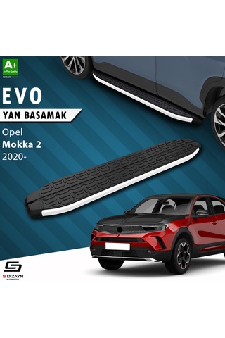 S-dizayn Opel Mokka 2 Evo Aluminyum Yan Basamak 173 Cm 2020 Üzeri