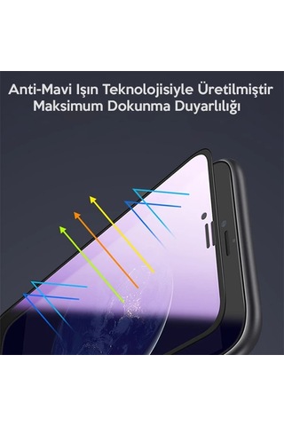 İphone 11 Pro Anti Blue Light 3d Full Cam Ekran Koruyucu- 5775