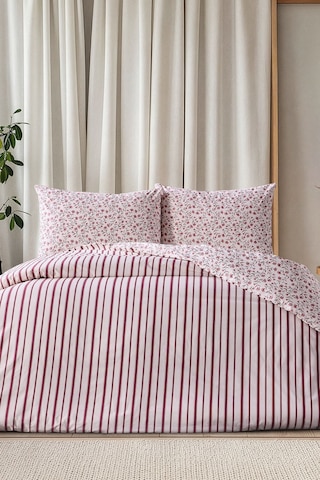 Doqu Home Harmony Festıval Nevresim Takımı Çift Kişilik Mirela Pembe