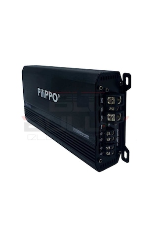Pilippo Po-1000 1X1000 Watt Mono Class D Oto Amfi