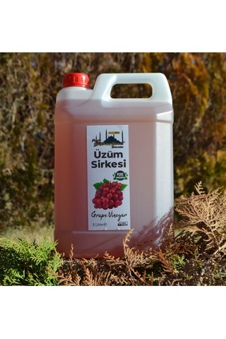 Üzüm Sirkesi 5lt %100 Katkısız Doğal Sağlıklı Sirke