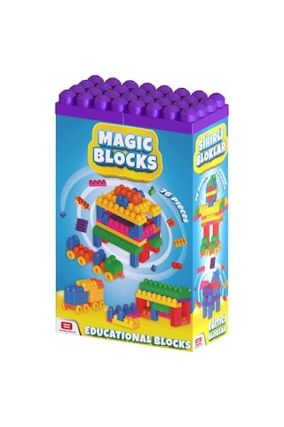 Magic Blocks 76 Parça Büyük Bloklu
