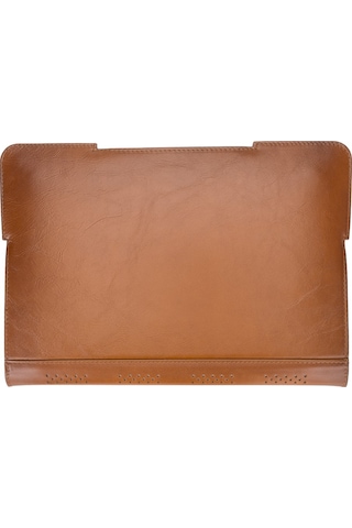 Bouletta Chester Deri 13-14 inç Apple Uyumlu MacBook Kılıfı RST2EF Taba