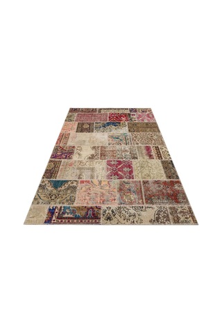 Eşsiz Güzelliğe Sahip Patchwork Halı 160 X 230 Cm 6268