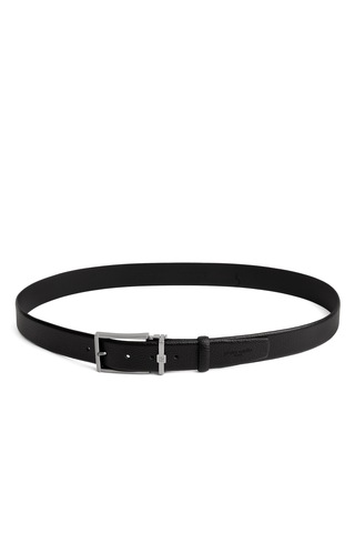 Pierre Cardin Deri Erkek Kemer En 3,5 Cm Pc100f Siyah - Floater