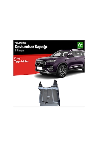 Chery Tiggo 7-8 Pro Sol Teker Boşluğu Davlumbazı Plastik Koruma Kapağı Abs Plastik 2022 2023 2024 2025
