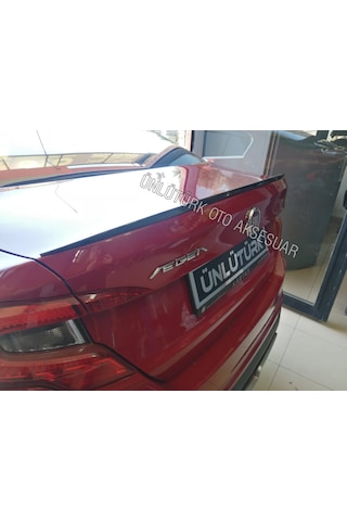 OtoÇizgi Fiat Egea Sedan Bagaj Üstü Spoiler Piano Black OtoÇizgi