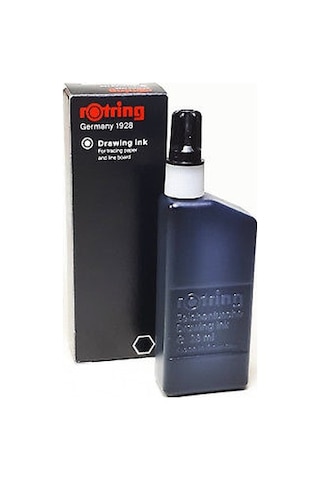 Rotring Rapido Mürekkebi 23 Ml - Siyah