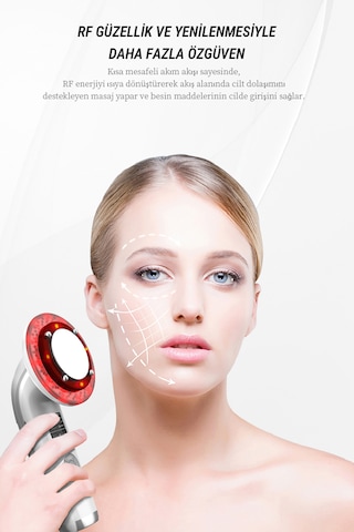 Veryfit 8 In 1 Rf Sıklaştırma Masaj Güzellik Ve Selü... Beyaz