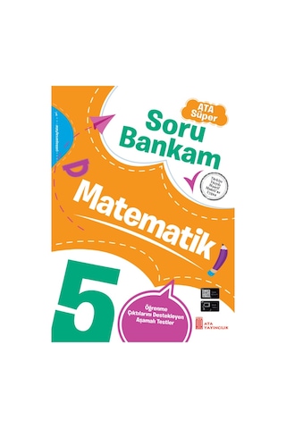 5. Sınıf Ata Süper Türkçe - Matematik- Fen Bilimleri - Sosyal Bilgiler Soru Bankam Seti