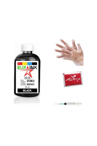 Canon E414 Yazıcı Uyumlu Mürekkep Siyah 50 Ml Kartuş No:46-56 Canon E414 Yazıcı Uyumlu Mürekkep Siyah 50 Ml Kartuş No:46-56
