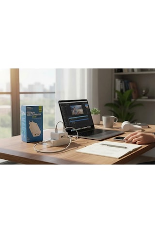 Acl Ac-100 65w Gan Hızlı Şarj Cihazı Usb-c Şarj Adaptörü 65w Şarj Cihazı
