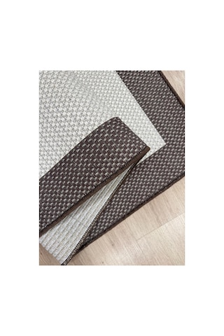 Lüks Sisal Makine Dokuması 8mm Dokuma Tabanlı Mutfak Balkon Halısı Gri-kahverengi 832426808 Gri-kahverengi