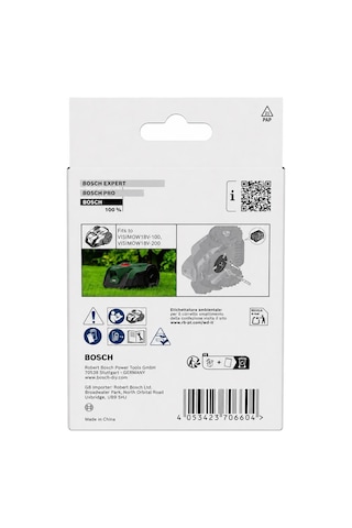 Bosch Vısımow 18v Uyumlu Robotik Çim Biçme Yedek Bıçak Seti F016800691
