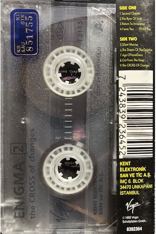 Plak Değildir Kaset Tir Kaset Enigma 2 The Cross Of Changes Kas