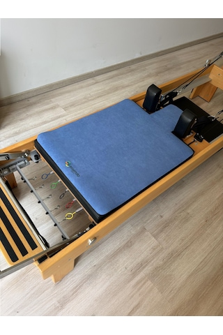 Pastel Mavi Pilates Reformer Mat Pilates Matı Mavi