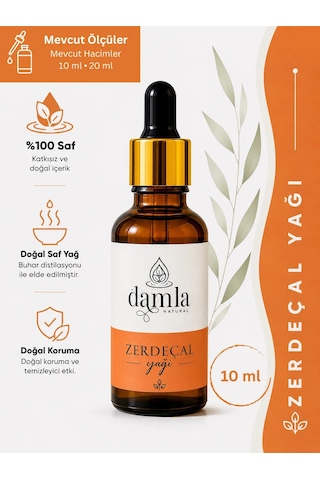 Biodamla Natural Zerdeçal Yağı 10 Ml
