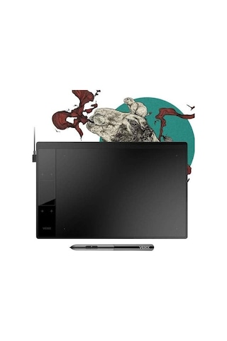A30 V3 10x6" 16384 Yüksek Basınç Hassasiyetli Profesyonel 5080 Lpı Grafik Tablet + Kalem