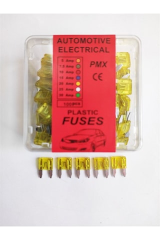 Replax 20 Amper Mini Yassı Bıçak Japon Sigorta 100'lü Paket