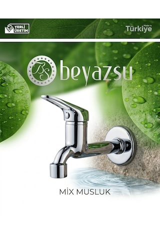 Beyazsu Aç Kapa Musluk Mi̇x , Aynalı 1.Sınıf Kali̇te Beyazsu Aç Kapa Musluk Mi̇x , Aynalı 1.Sınıf Kali̇te